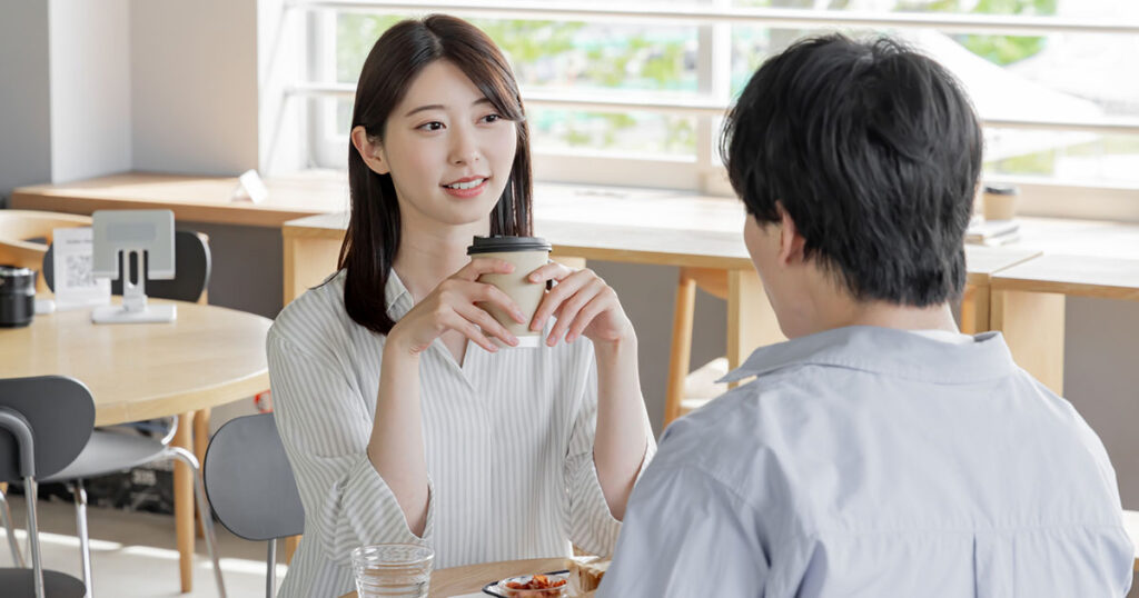 カフェデート