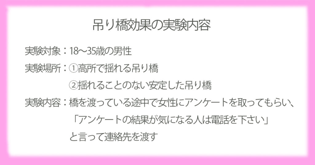 吊り橋効果を活用した心理学的恋愛テクニック